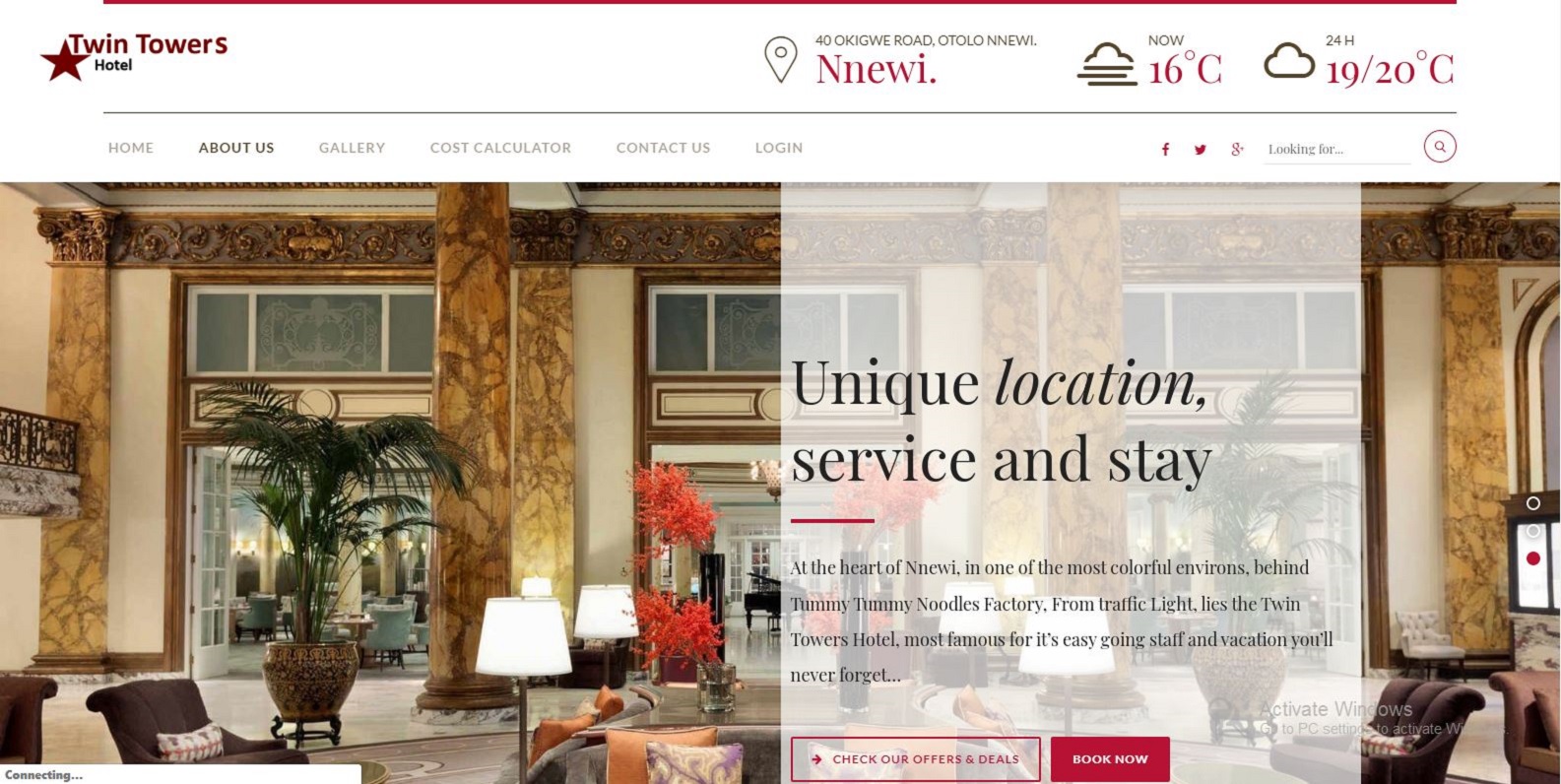 Twin Towers Hotel Nnewi